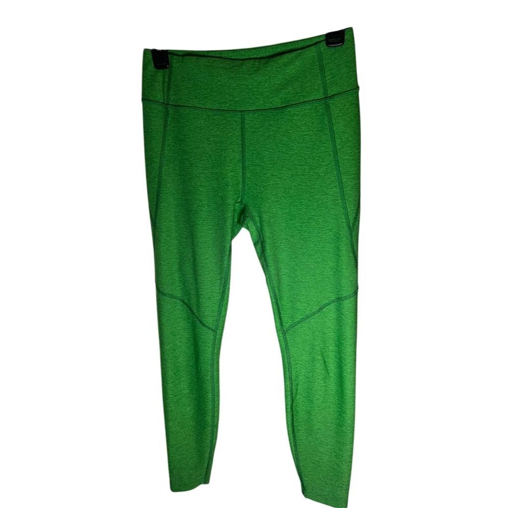 Outdoor Voices Women's Warmup Leggings Green Size S Yoga Running Activew…
